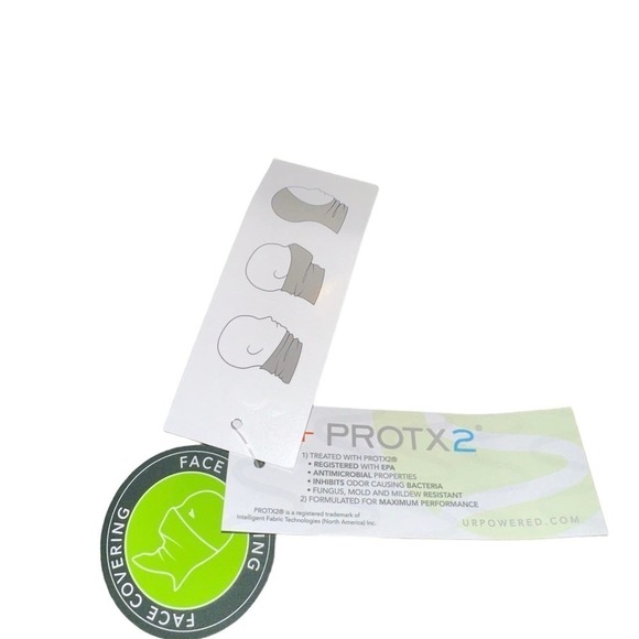 UR Wellness Boundary Series +Protx2 Antimicrobial Face Covering Olive NWT - Picture 4 of 4
